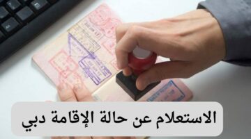 خطوات الاستعلام عن حالة الإقامة دبي 2024 عبر موقع الإدارة العامة للإقامة وشؤون الأجانب