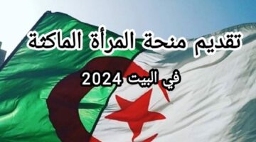 ما هي خطوات التسجيل في منحة المرأة الماكثة في البيت الجزائر 2024؟