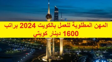 براتب 1600 دينار كويتي ما هي المهن المطلوبة للعمل بالكويت 2024 واهم الشروط اللازمة