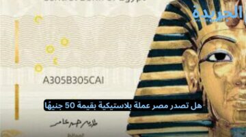 البنك المركزى يجيب.. هل تصدر مصر عملة بلاستيكية بقيمة 50 جنيهًا